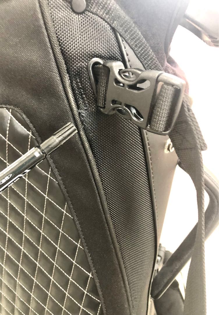 Titleist プレミアムスタンドキャディバッグ　タイトリストブラック／レッド