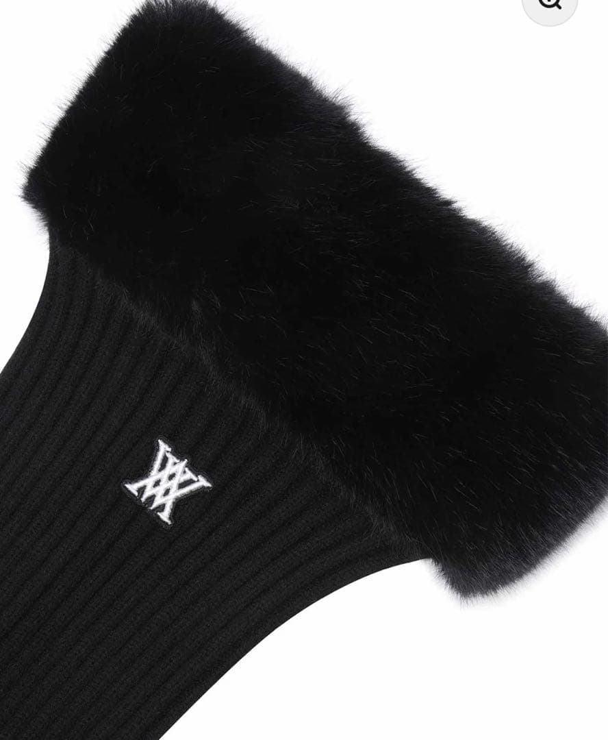 ANEW レッグウォーマー　ブラック