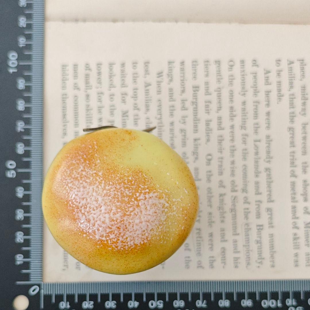 リモージュボックス　マフィン①　ふんわりカップケーキミニチュア　陶器　フランス製