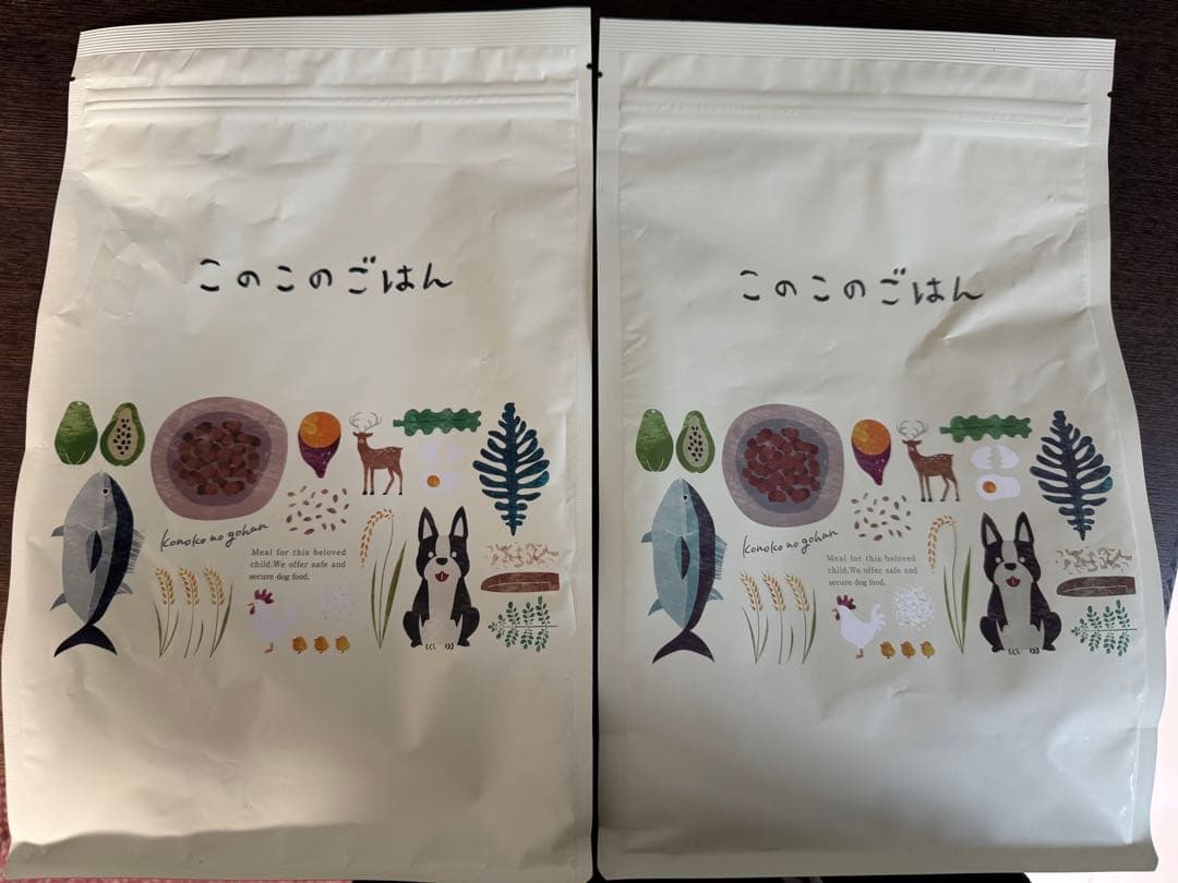このこのごはん ドライフード 2袋セット