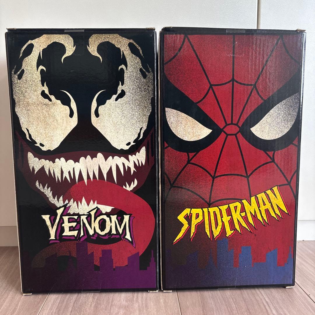 【1188】ベアブリック　スパイダーマン　ヴェノム