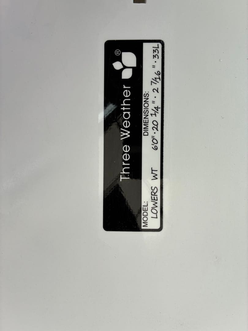 【なっち】Three Weather LOWERS WT 60インチ