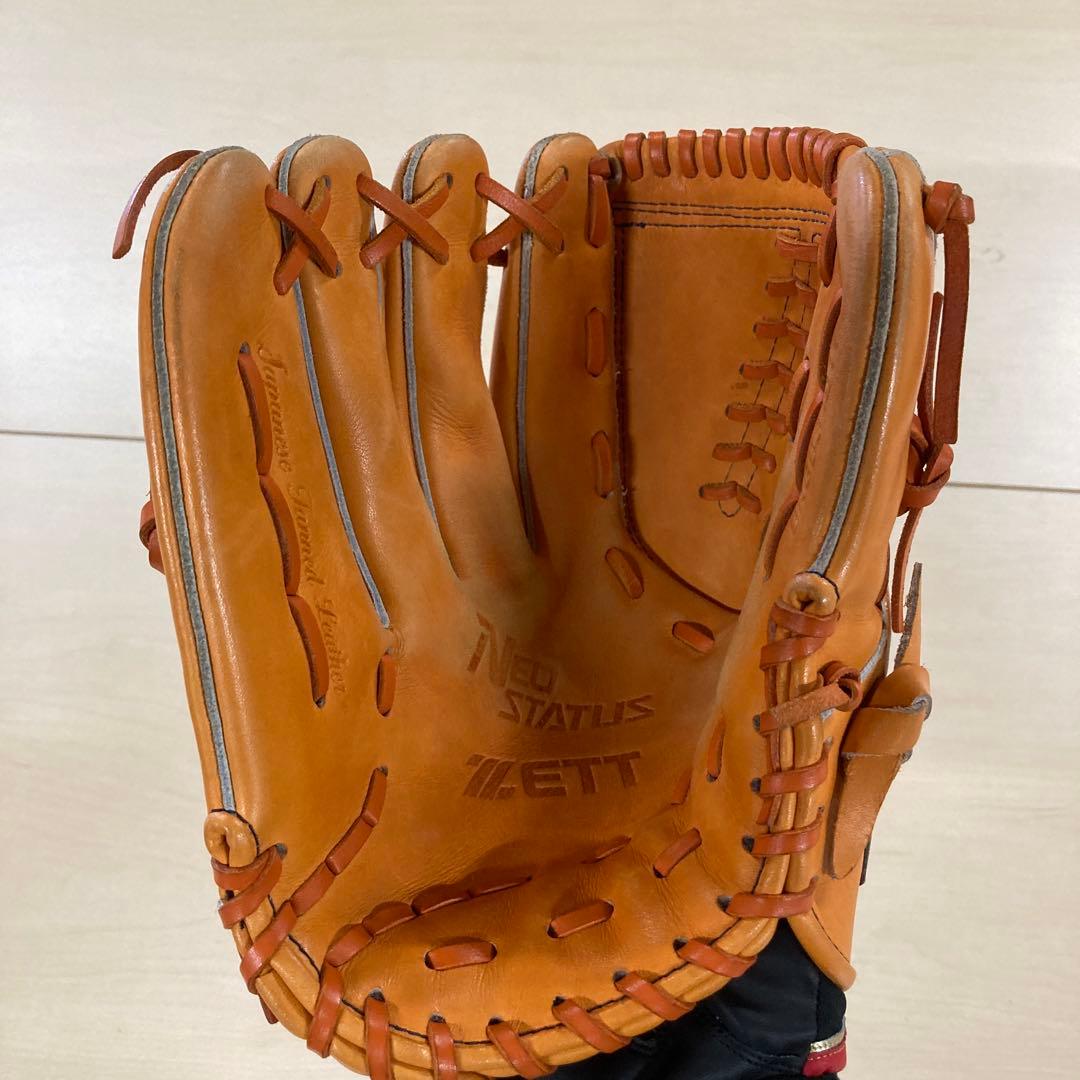 ZETT ネオステイタス 投手 左投げ 一般軟式