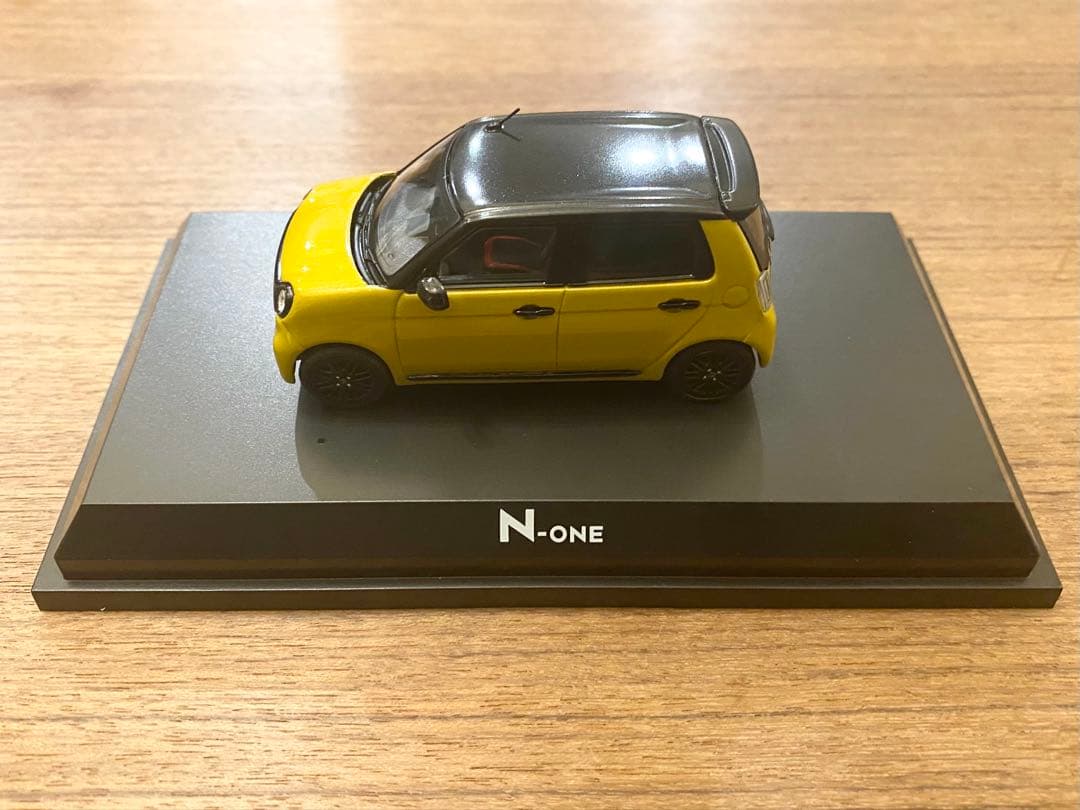 新品 1/43 ホビージャパン 新型 ホンダ NONE RS イエロー