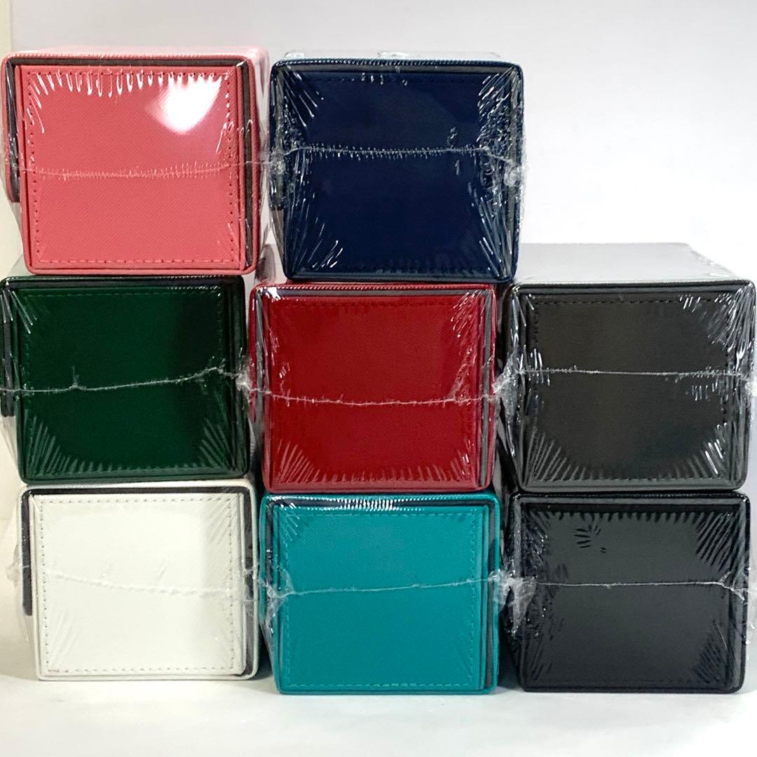 訳アリ　デッキケース　8個セット　レザー調 マグネット カードケース