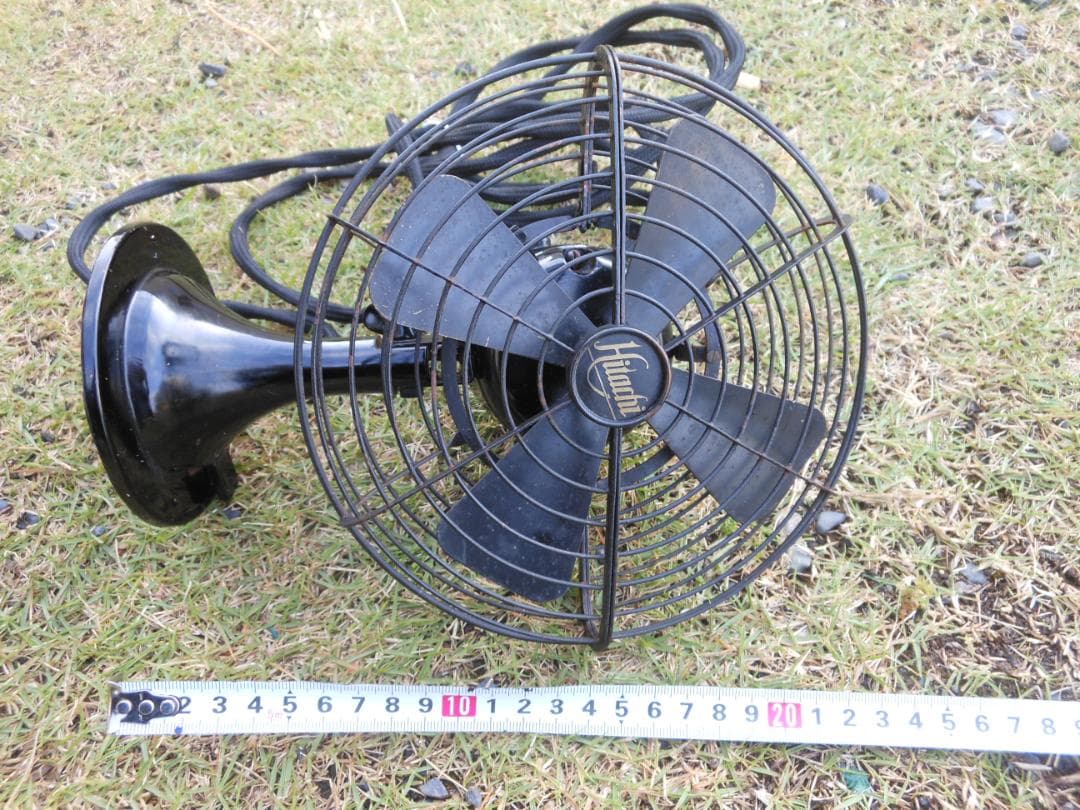扇風機　卓上扇風機　日立製作所　4枚羽　小型　アンティーク