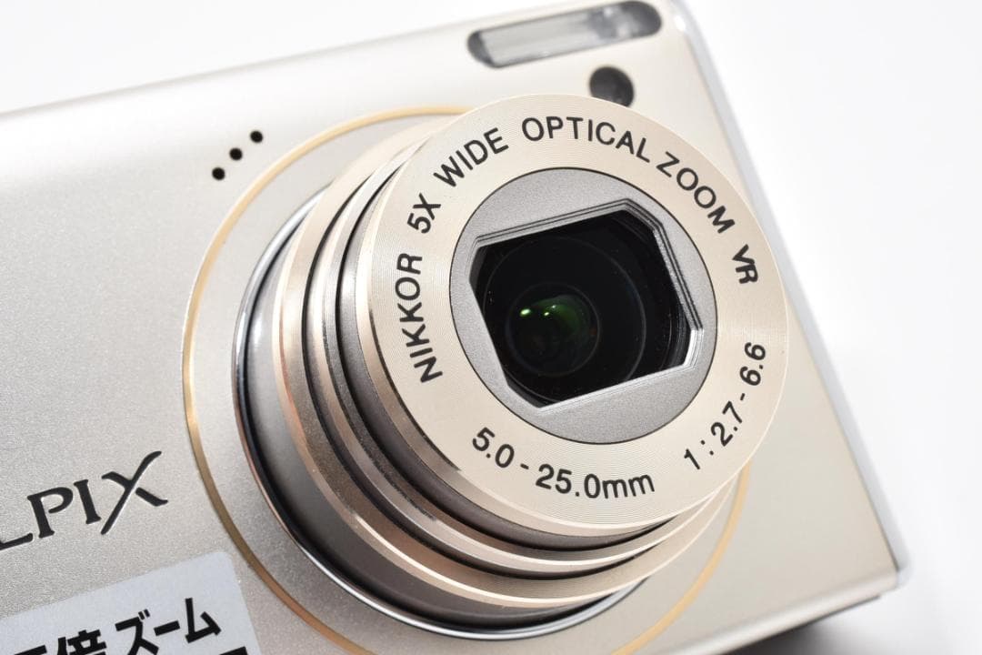 極美品☆Nikon ニコン COOLPIX S640 シルバー デジカメ#963