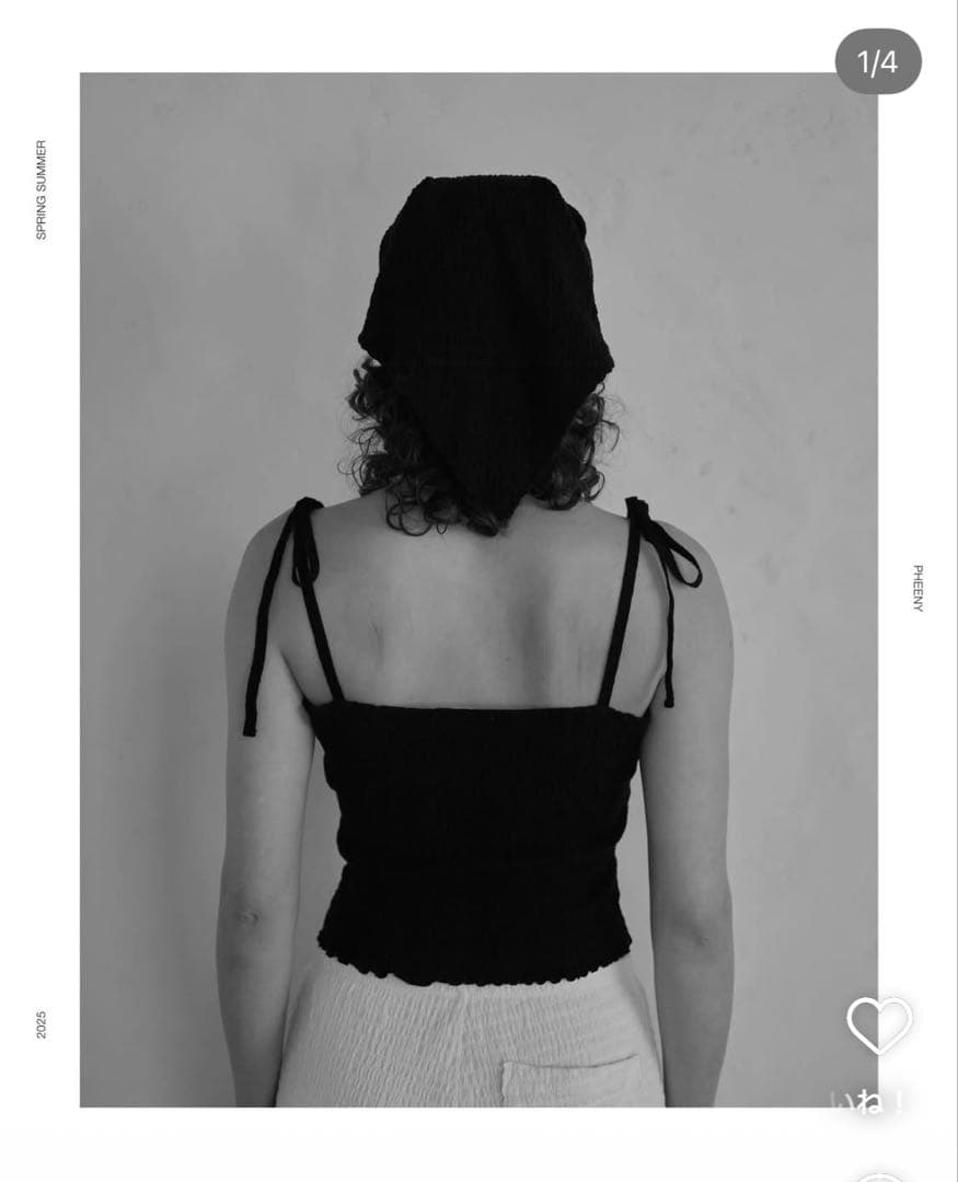 PHEENY / フィーニー　キャミソール