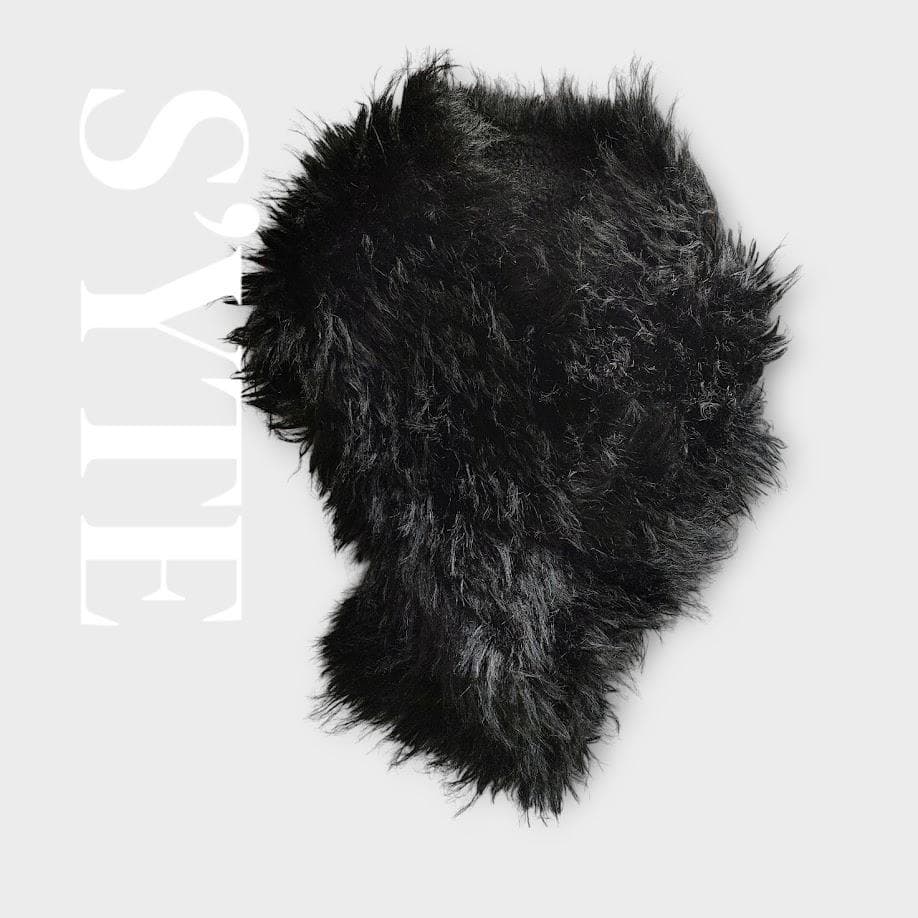S’YTEサイト/ティペット/ストール/ブラック/YOHJI YAMAMOTO