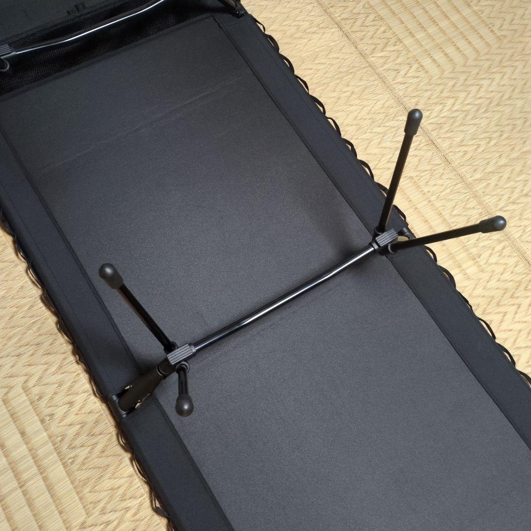 Helinoxタクティカルコットコンバーチブル黒　別売りコットレッグ付