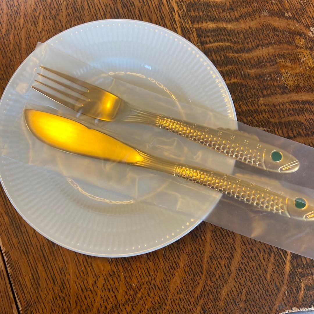 山﨑金属工業　YMCO ❣️ノーベル賞授賞式カトラリー❣️6ペア12本セット