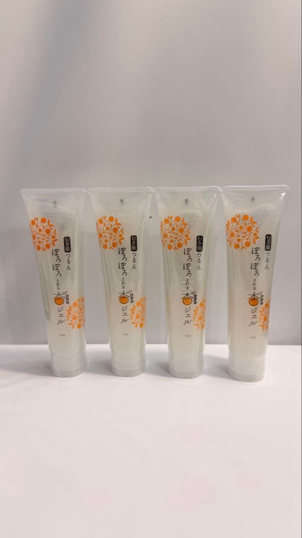 新品未開封　ぽろぽろとれる杏のジェル　4本セット