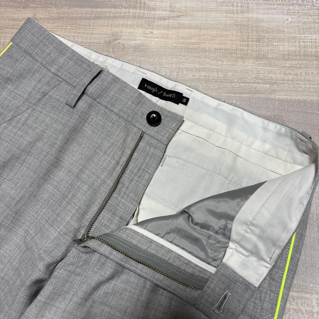 ラフアンドスウェル★毛99%混★中厚手ストレッチ★パンツ 【メンズ サイズS】