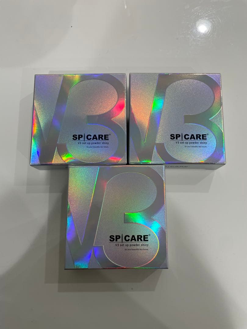 SPI|CARE V3 set up powder shiny 115g ×3