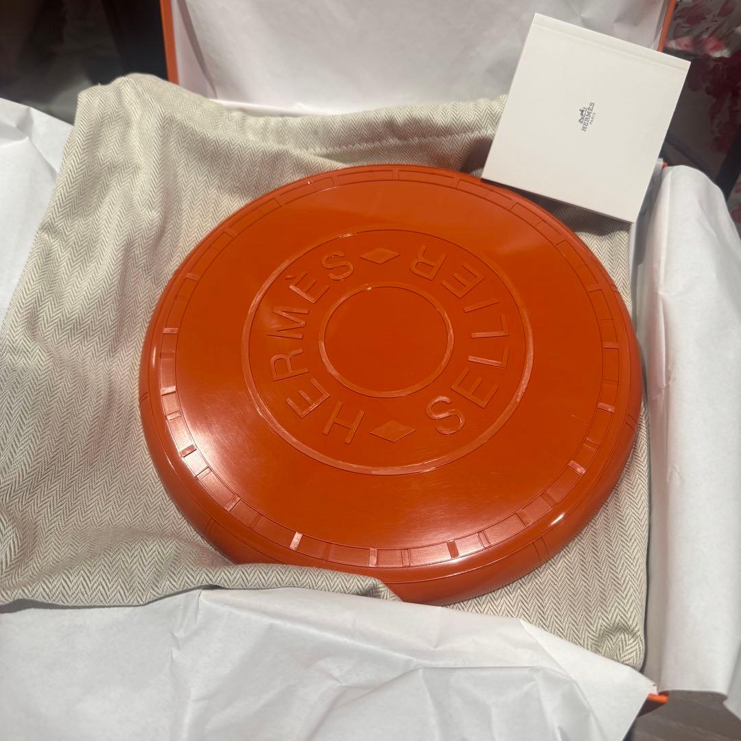 新品未使用　HERMES　犬用 フリスビー　フライングディスク