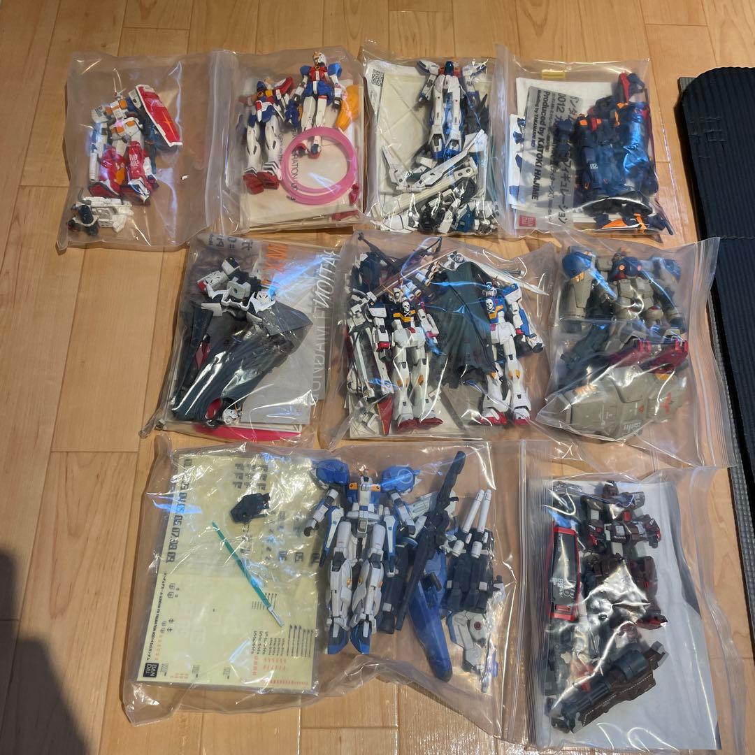 調整中ガンダムfix 10体セット