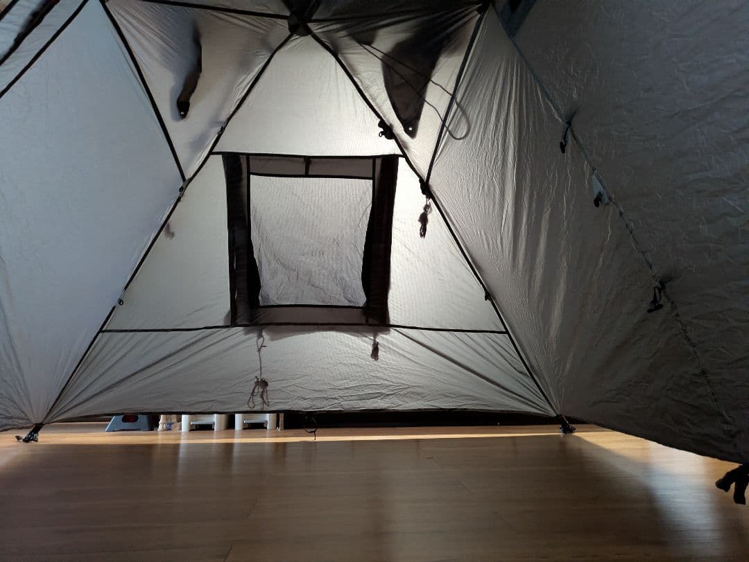 DOD BIKE IN キャンプ　テント グレー