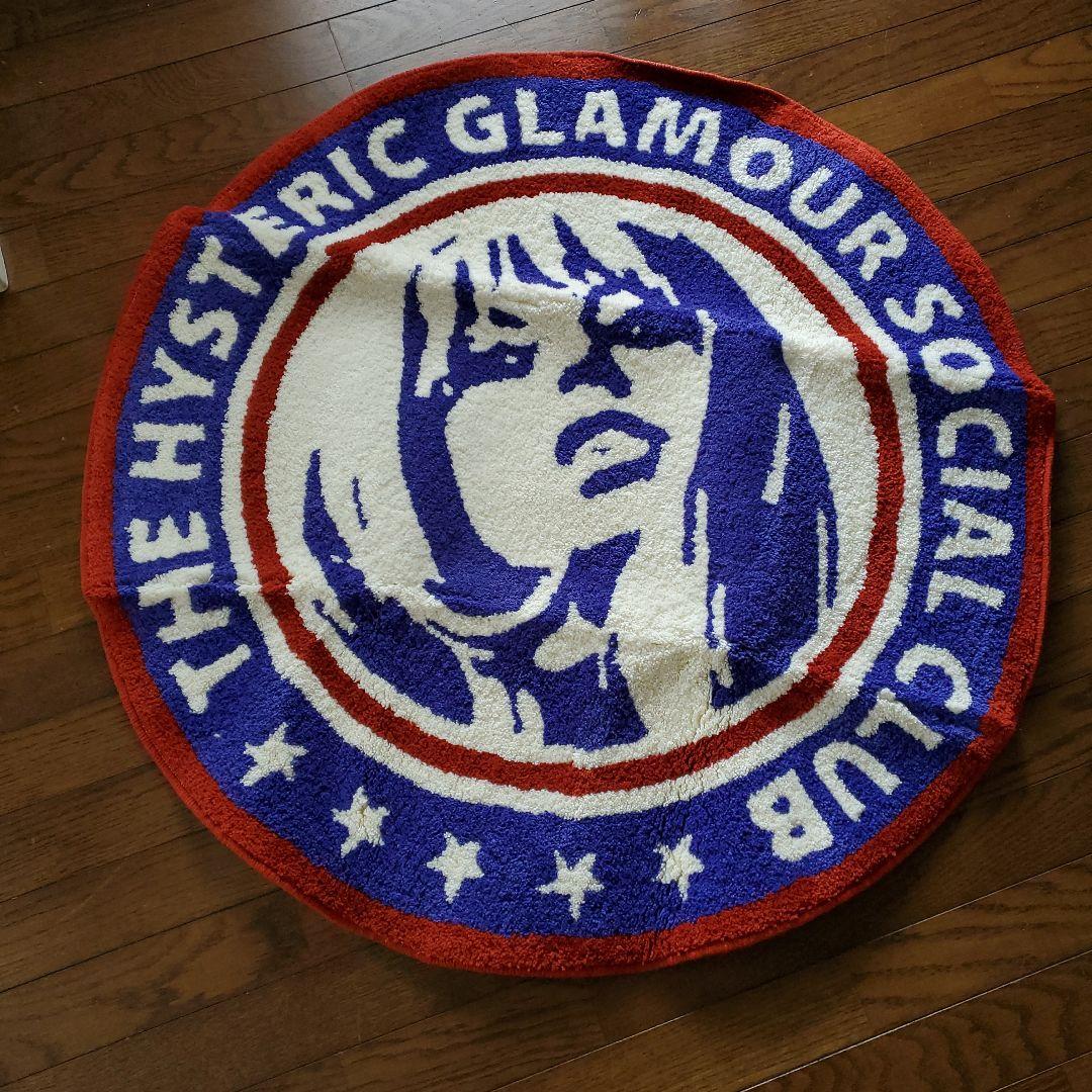 HYSTERIC GLAMOUR 円形ラグ 100cm
