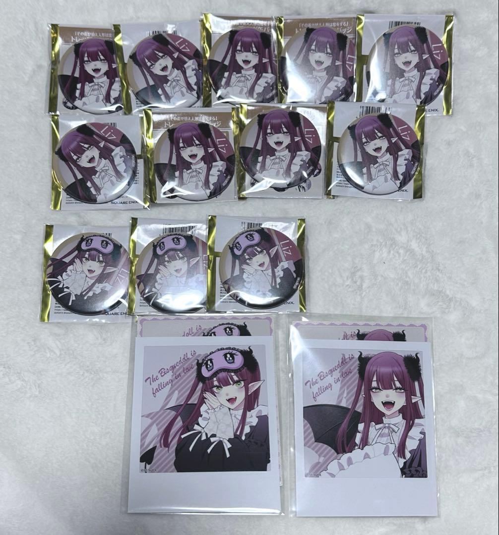 その着せ替え人形は恋をする　着せ恋　着せ恋展 リズ　缶バッジ