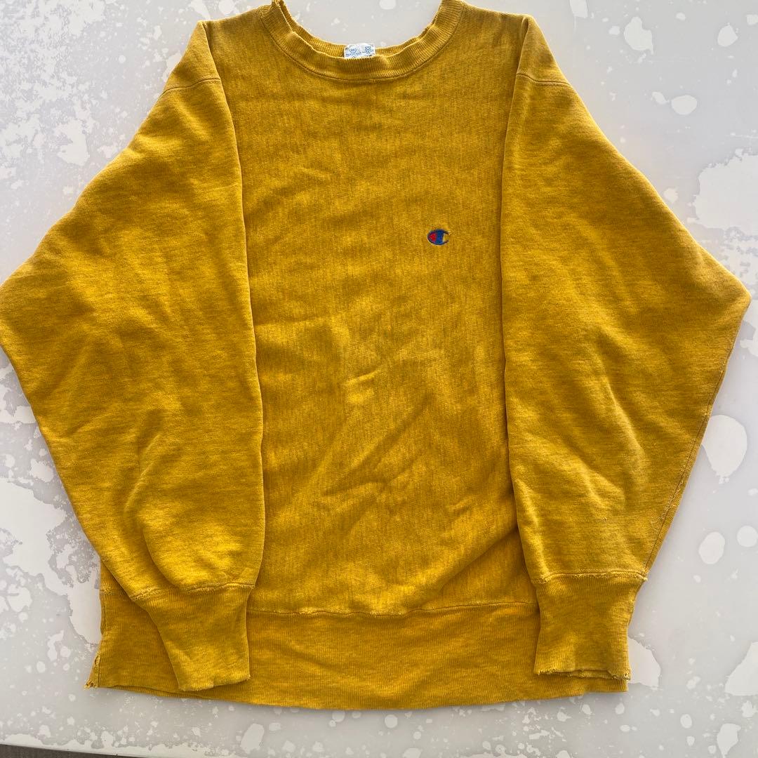 チャンピオン　リバースウィーブ　L イエロー