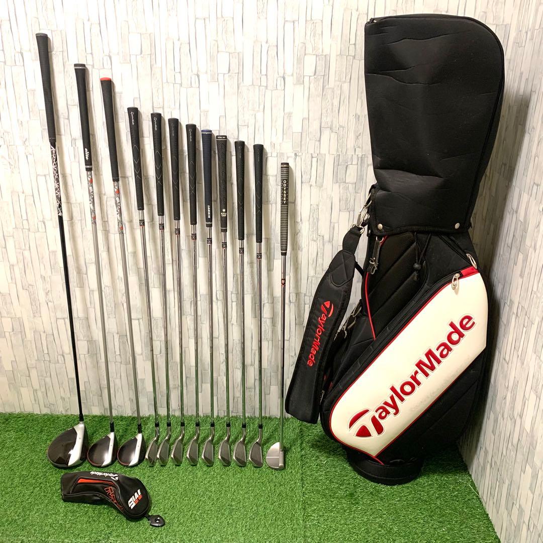TaylorMade M6M6M4 高級パター付 超本格ゴルフクラブセット12本