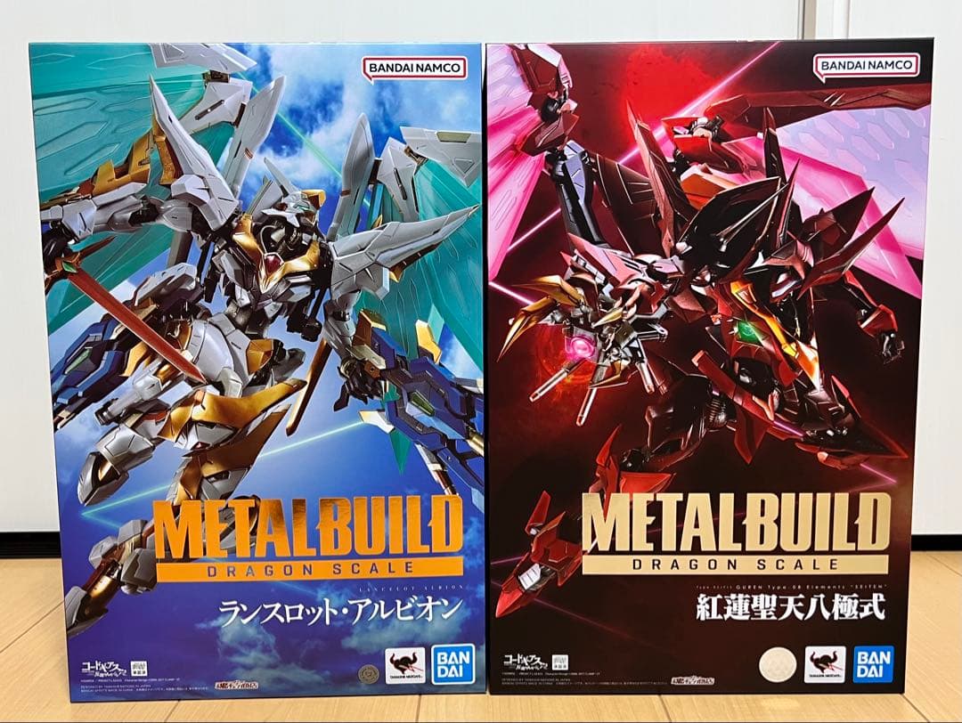 最終値下げ メタルビルド ランスロット・アルビオン＆紅蓮聖天八極式 セット
