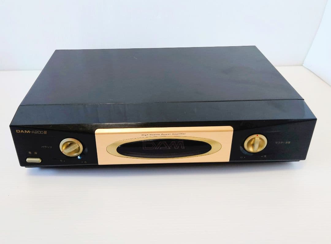 第一興商 カラオケアンプ パワーアンプ DAM-A200II 本体のみ　動作確認