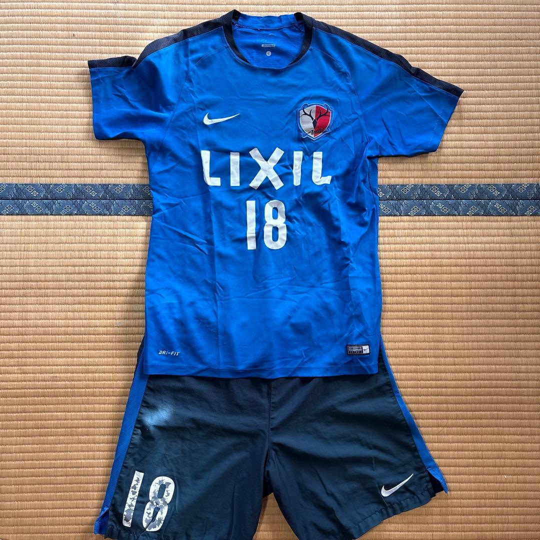 鹿島アントラーズ 練習着 半袖 ハーフパンツ