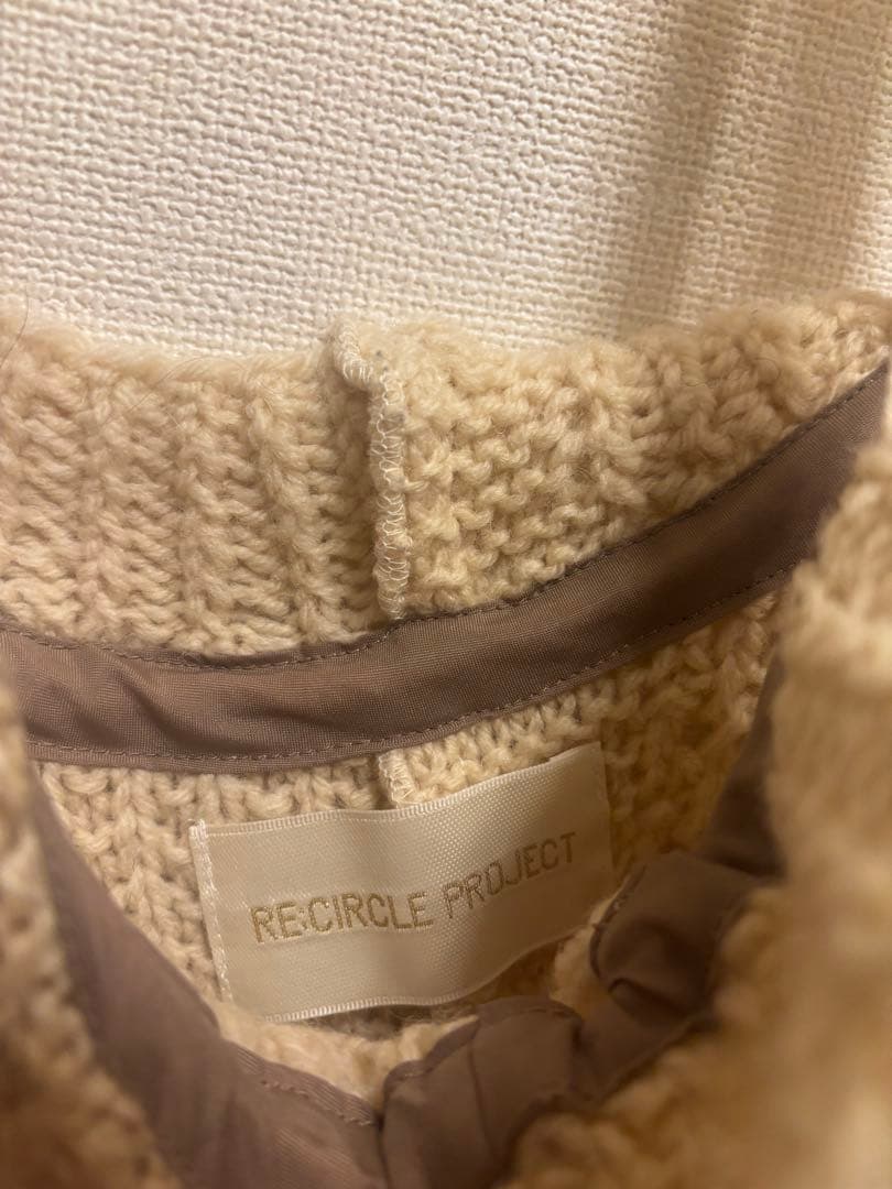 RE;CIRCLEPROJECTリメイクアランニット リサークルプロジェクト