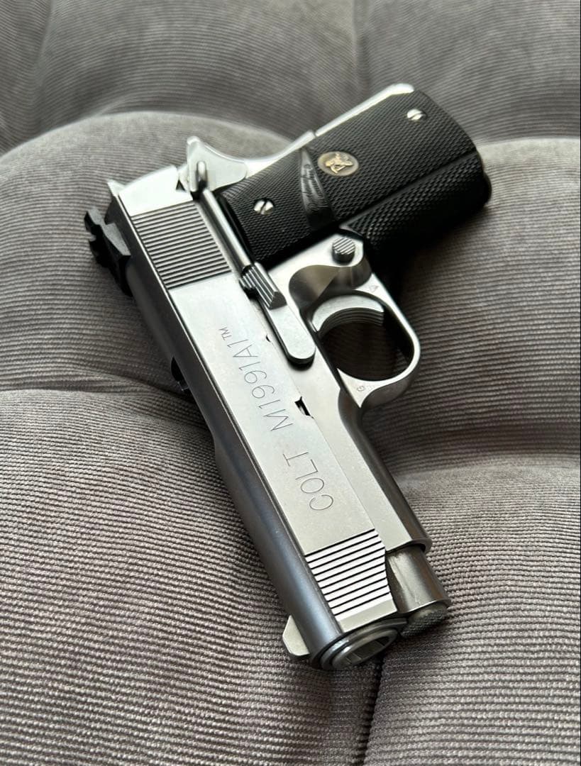 【新日本模型】M1991A1 タカ•カスタム シルバーモデル パックマイヤー‼️