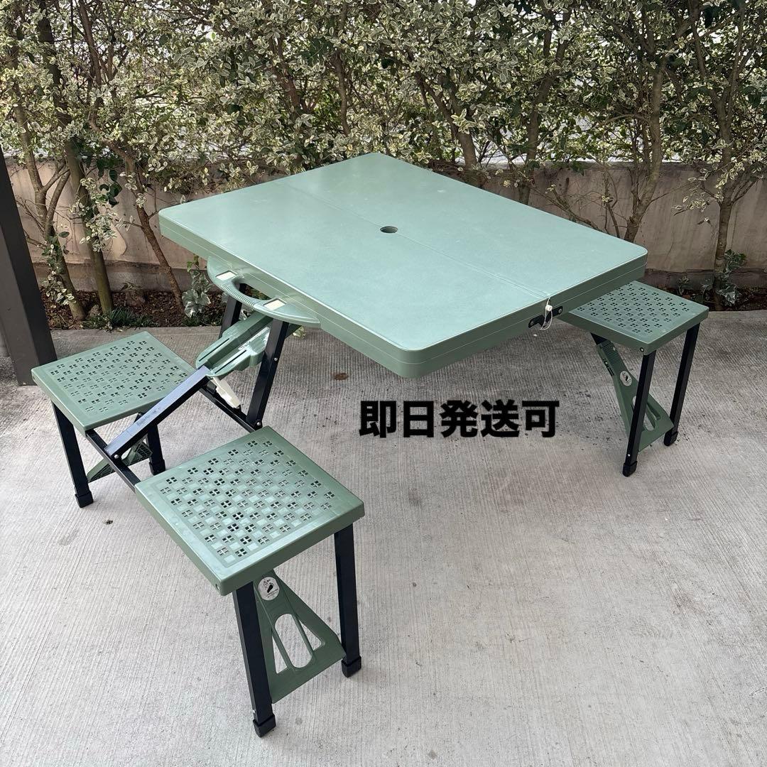 運動会 BBQ 折りたたみテーブル・椅子セット　即日発送可能