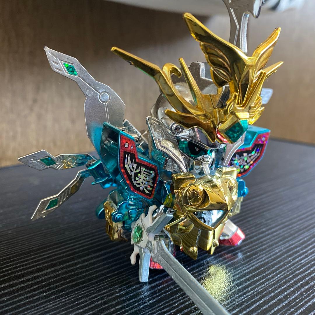 ダ*ラ様 BB戦士 號斗丸 フルカラーメッキ フル装備 ホログラムシール仕様