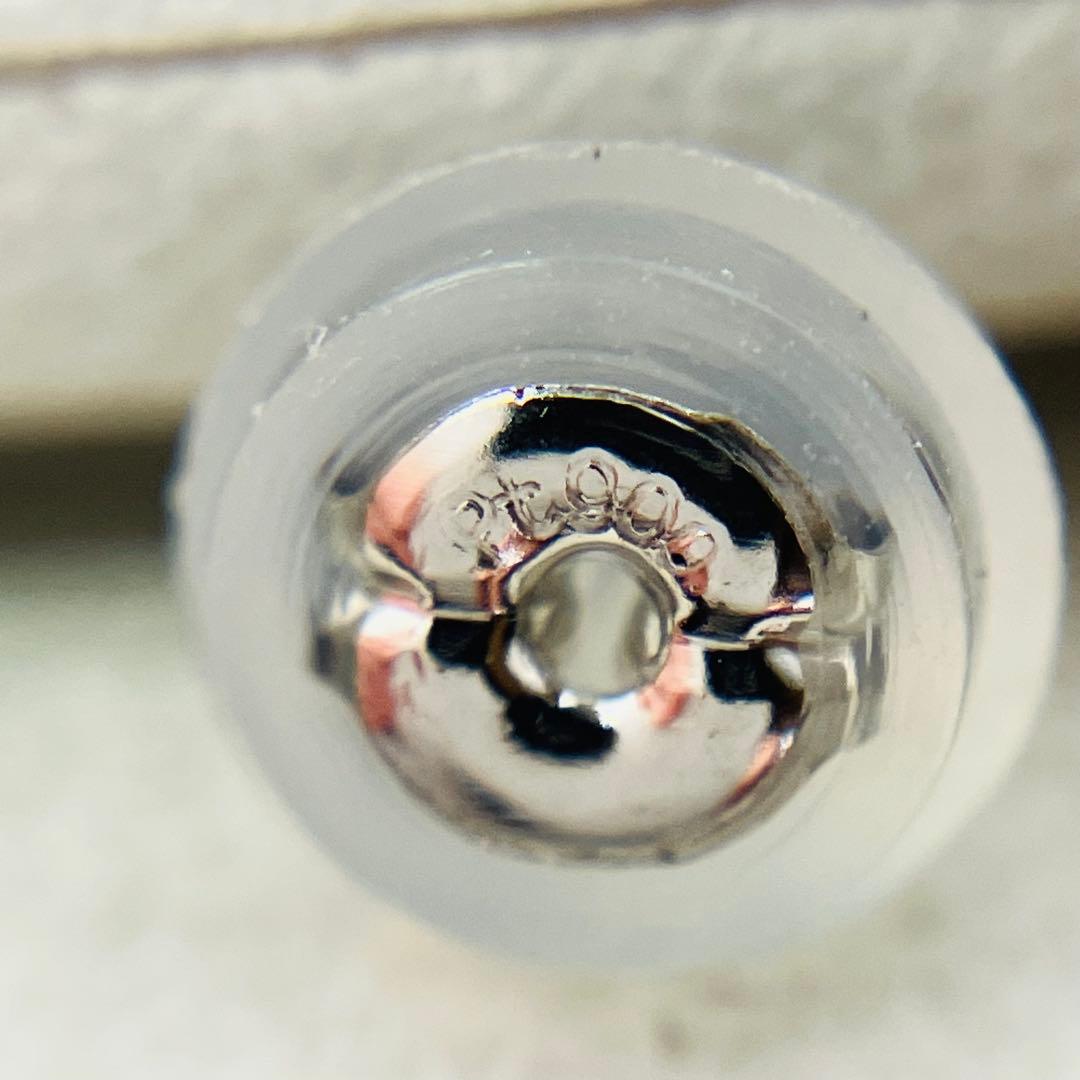 美品 Pt900 トリート ブルーダイヤモンド ピアス BD:1.027ct