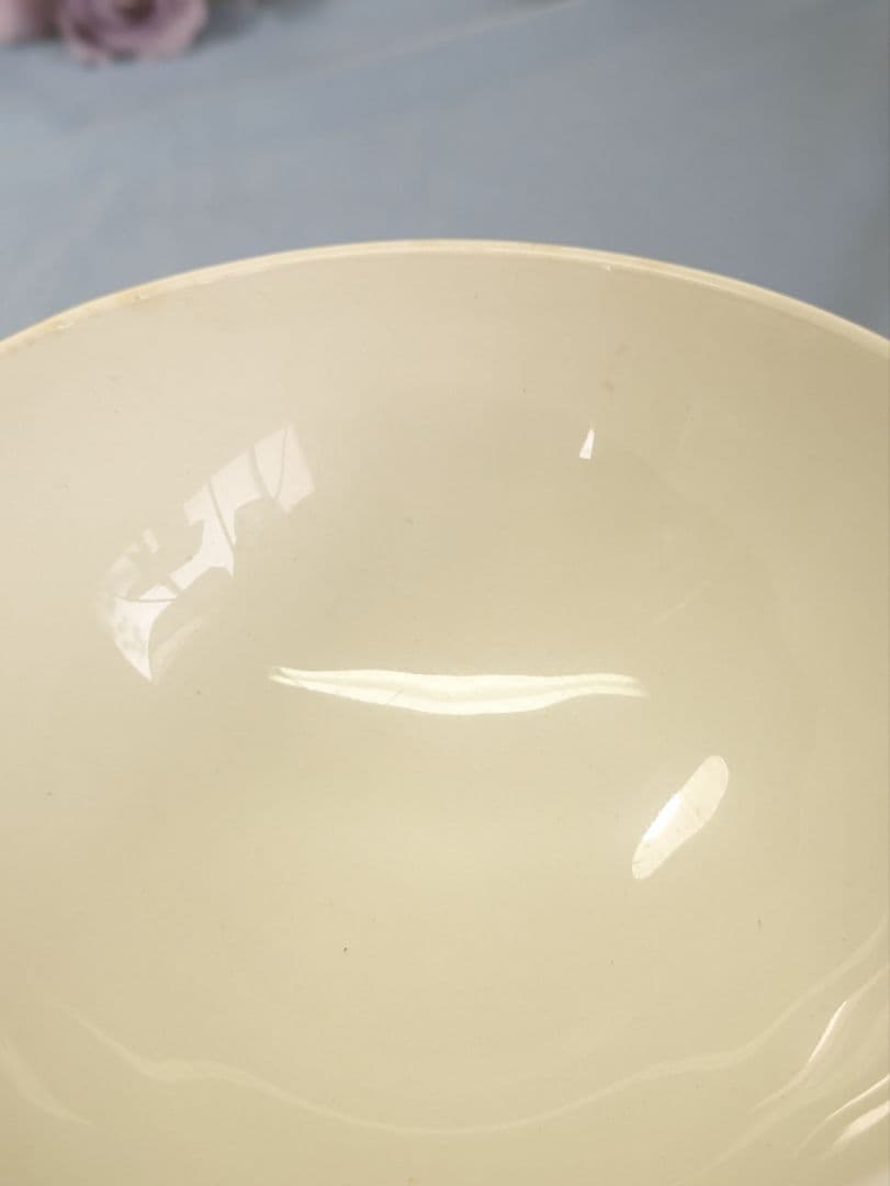 フランス アンティーク Luneville カフェオレボウル 直径15cm ペア