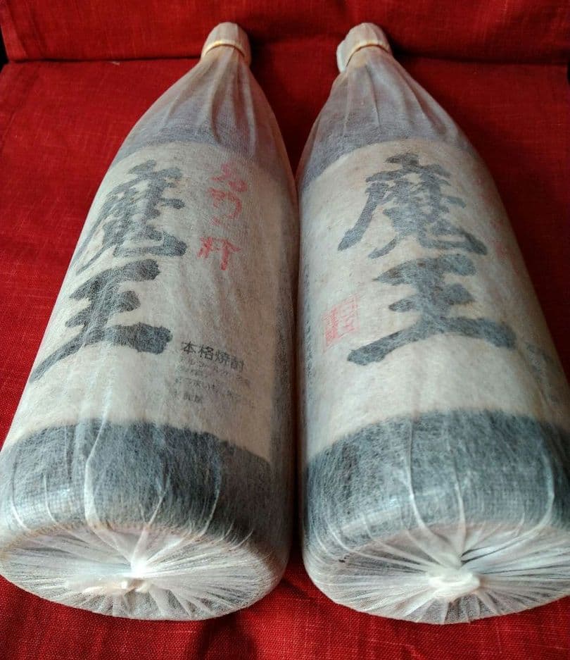 ♣バラ売り可能♥プレゼントに【入手困難】レア・プレミアム♦【古酒銘酒　魔王】２本