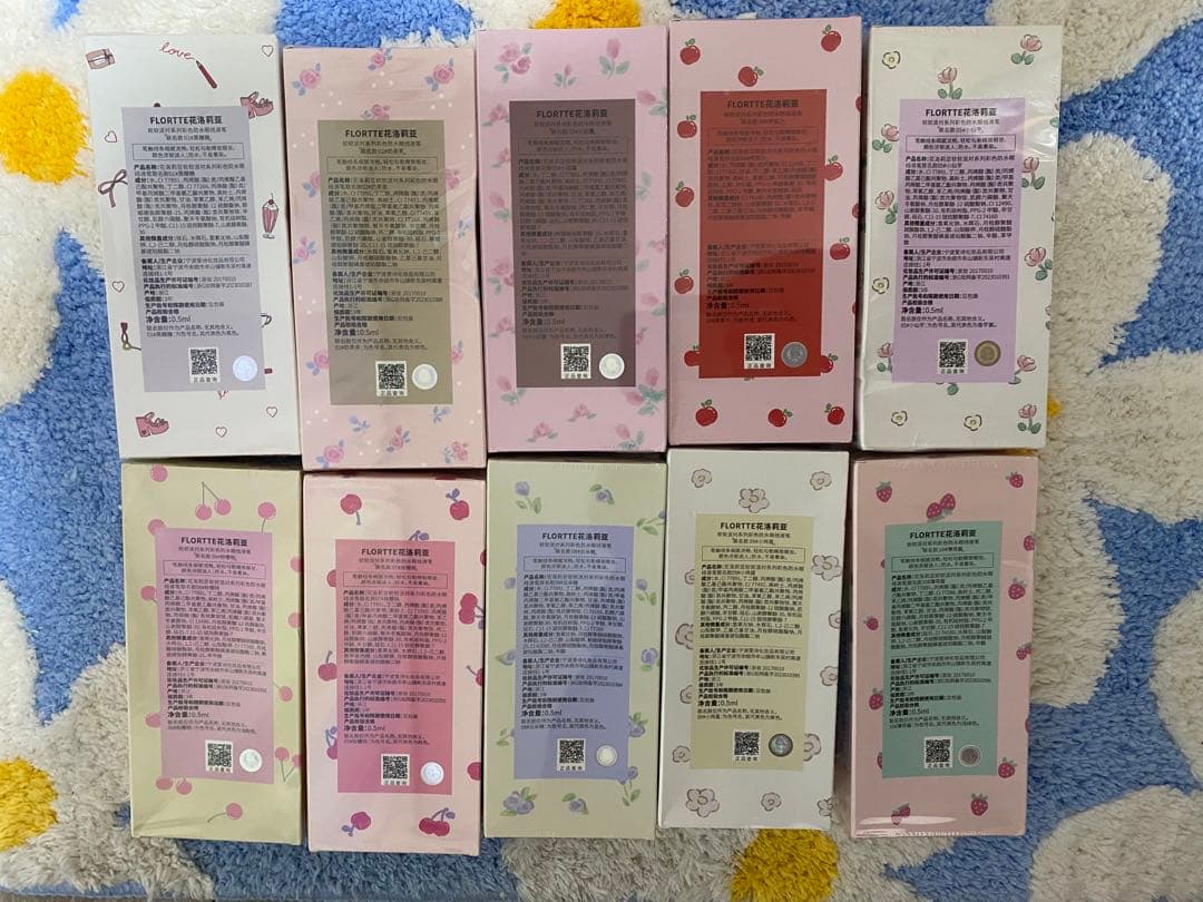 mikko illustrations FLORTTE アイライナー　中華コスメ