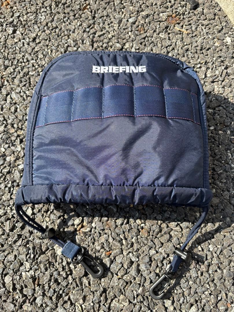 【げんぞう】BRIEFING キャディバッグ ネイビー アイアンカバー