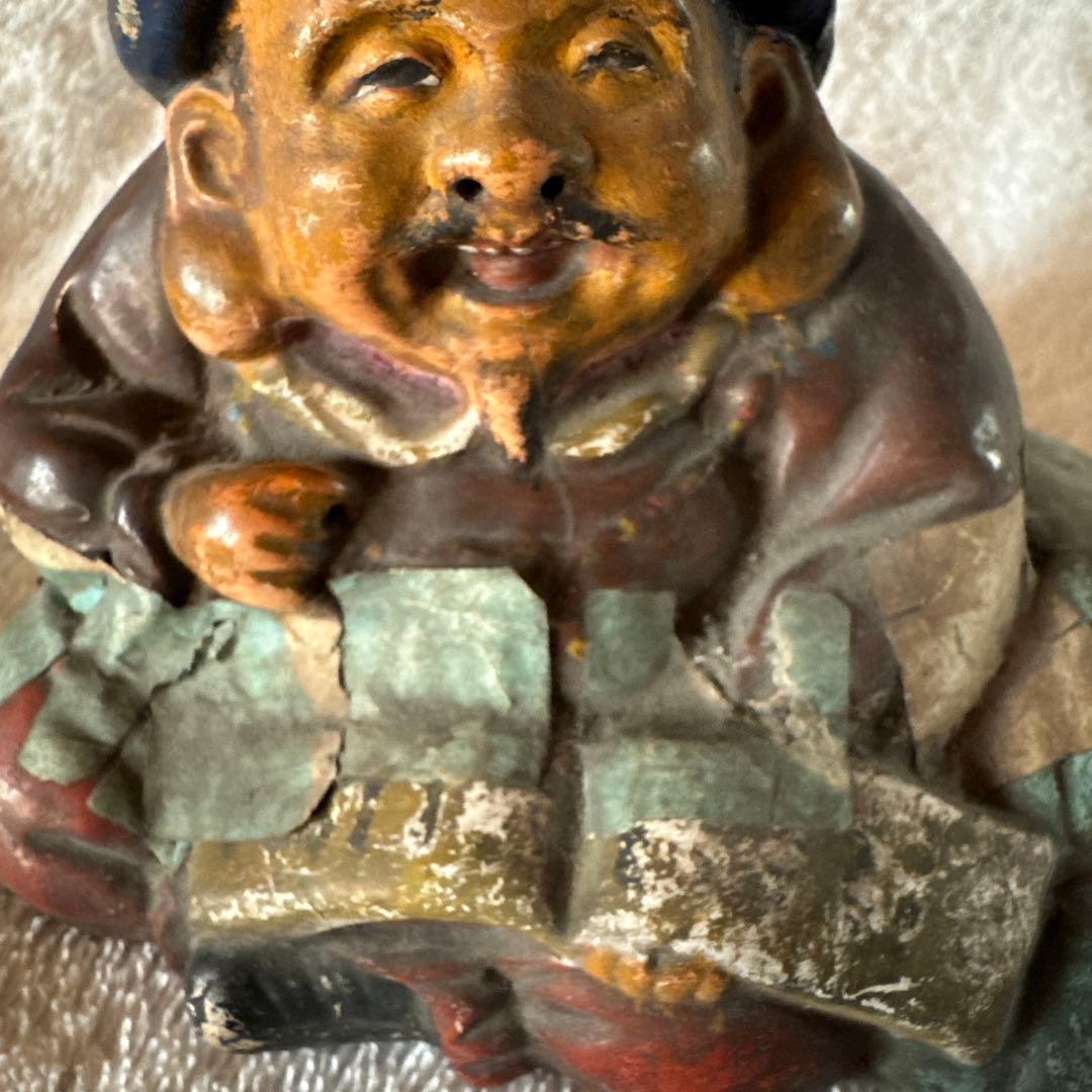 ②古い　恵比寿様　大黒様　セット