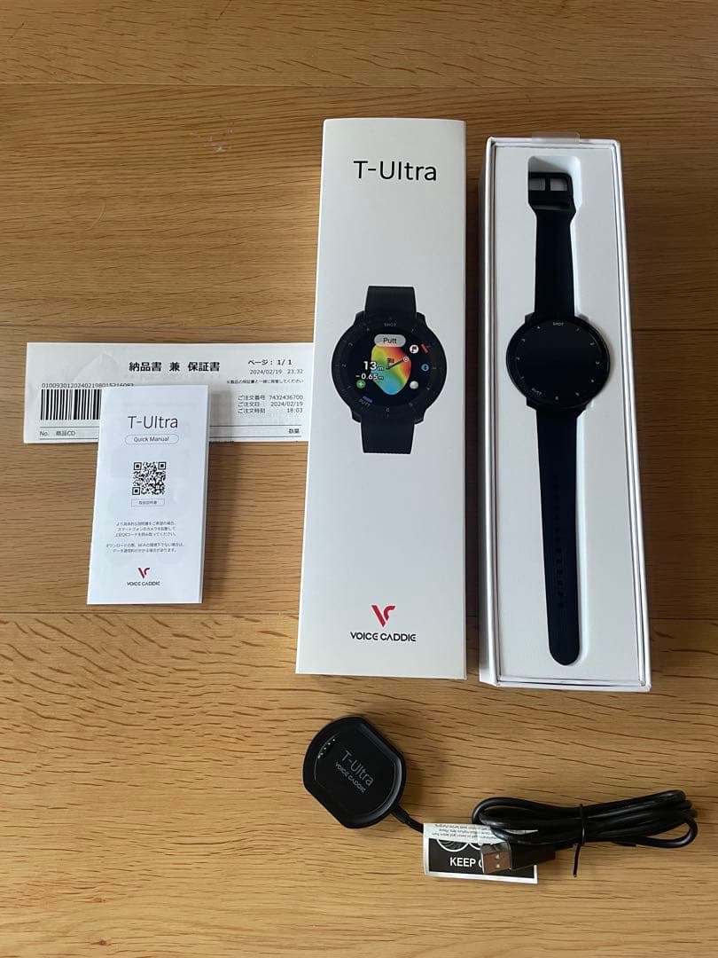 ボイスキャディ　T-Ultra GPSナビ ゴルフ用