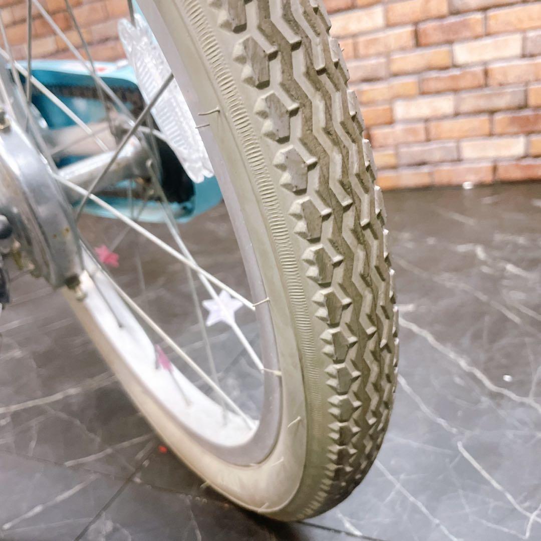 【54】子供用自転車 子供車 ariel グリーン 18インチ シングル