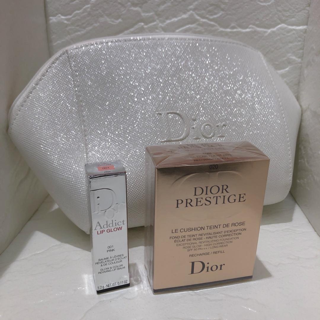 ♥Dior　クッションファンデ　レフィル　リップグロウ　セット