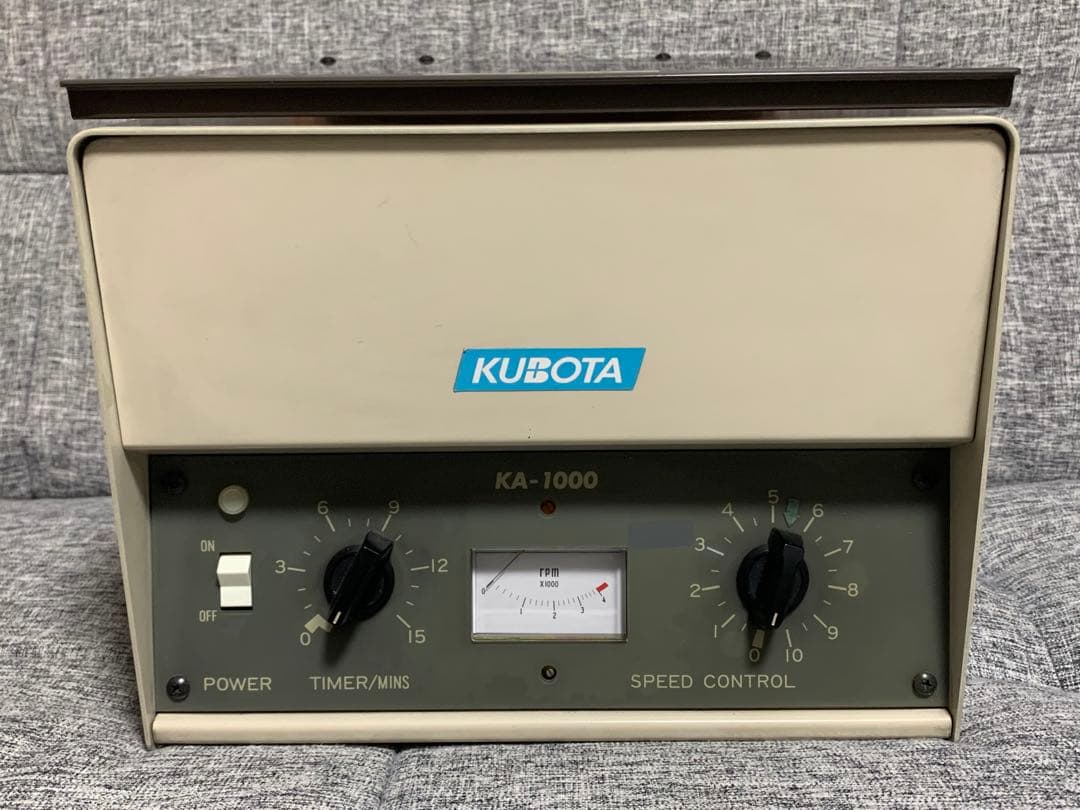 久保田製作所　卓上小型遠心機　KA-1000A 通電・回転確認済