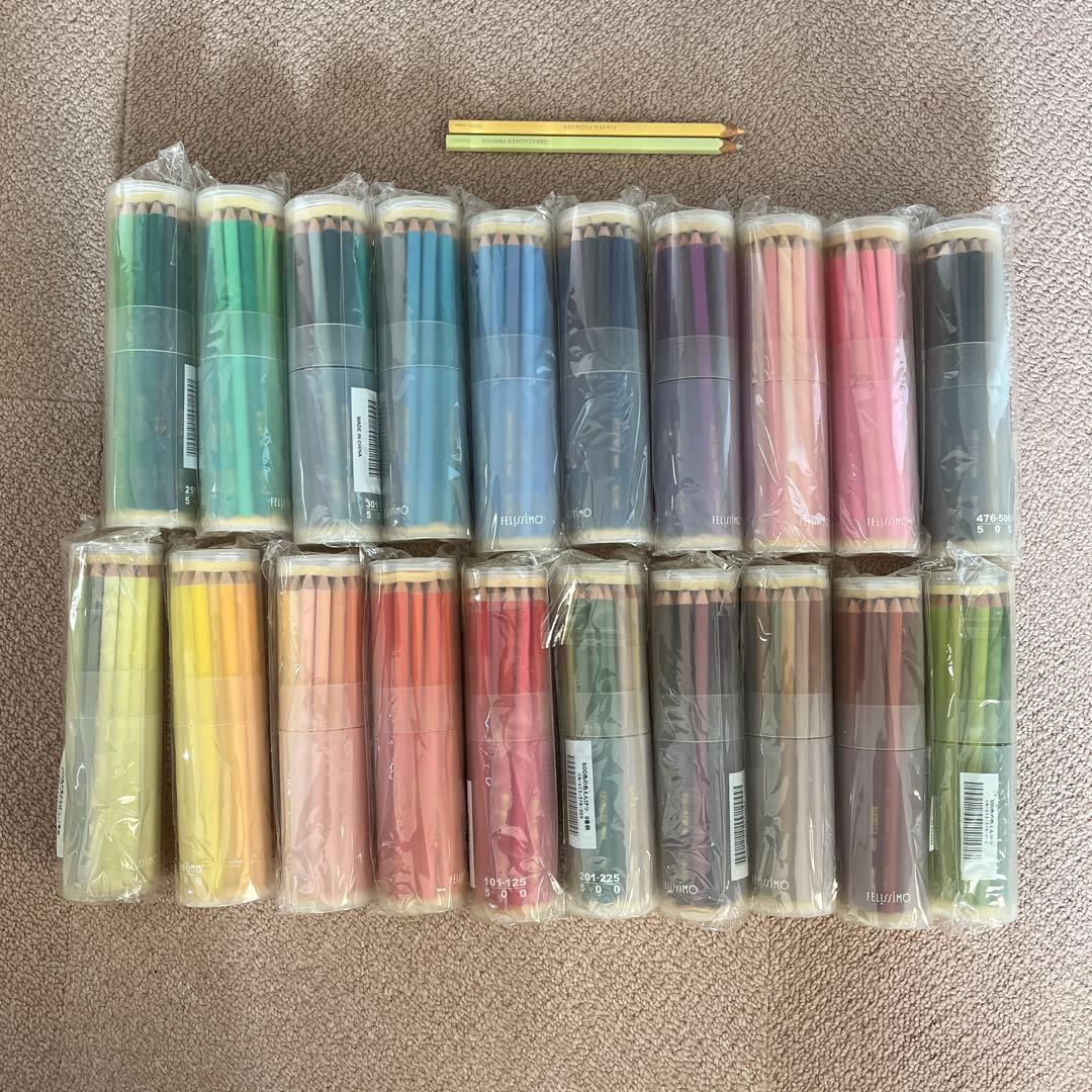 【美品】フェリシモ500色色鉛筆　全色