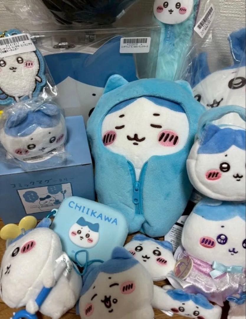 大幅値下げ！　ちいかわ　ハチワレ　まとめ売り　マスコット　ぬいぐるみ