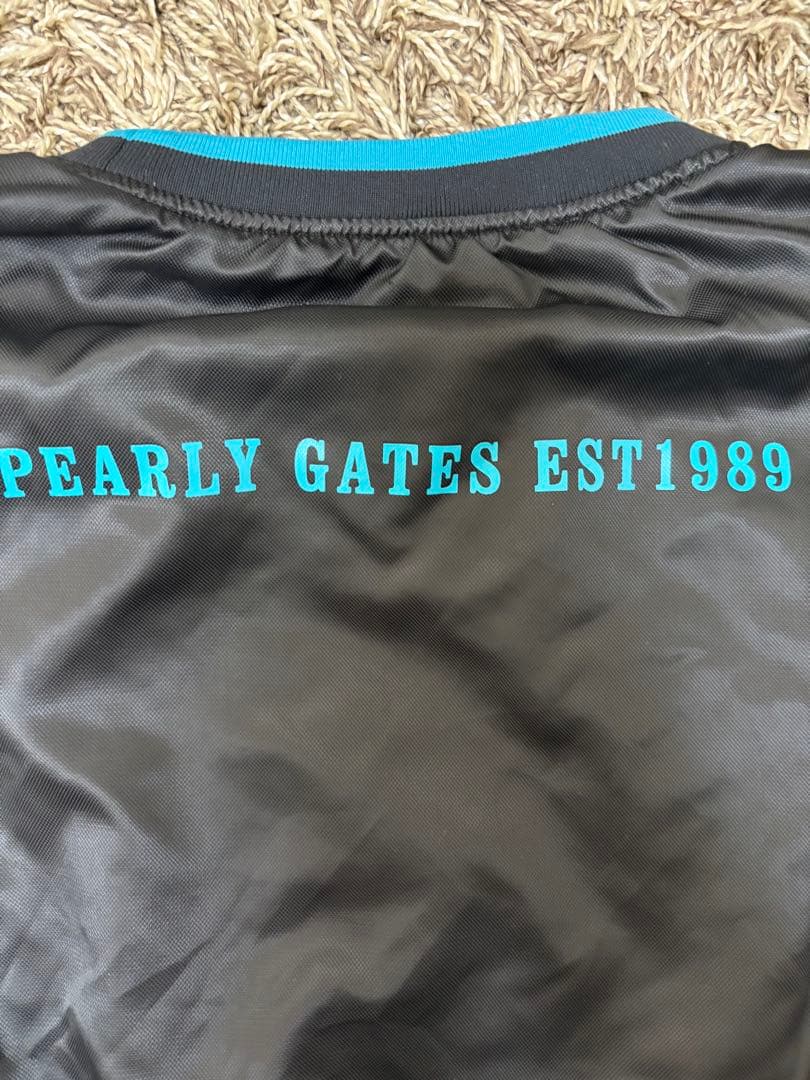 PEARLY GATES ブラック/ターコイズ 長袖スニード/インナー セット4