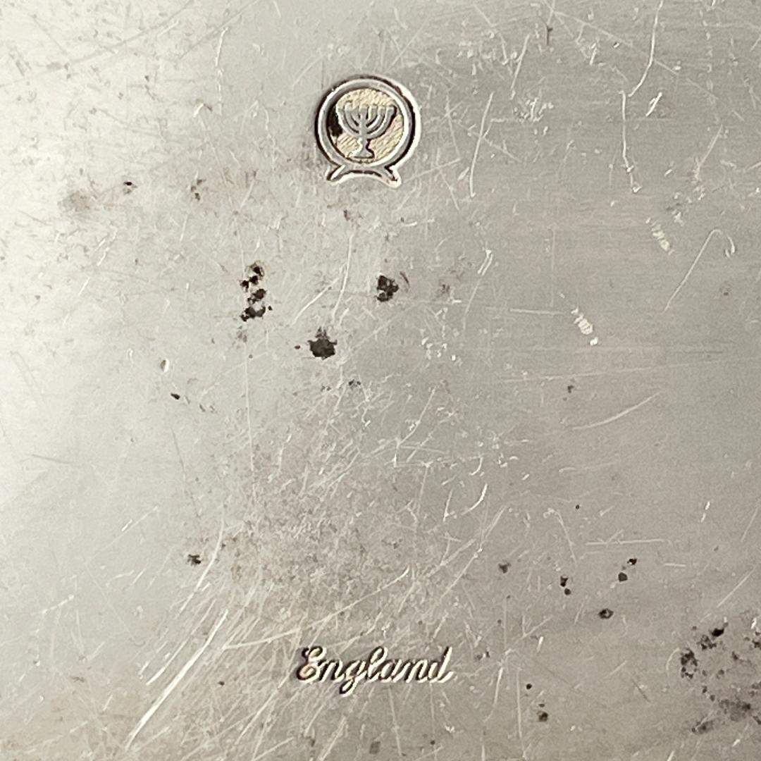 【Barker Ellis】美しいチェイシングのティーキャディー