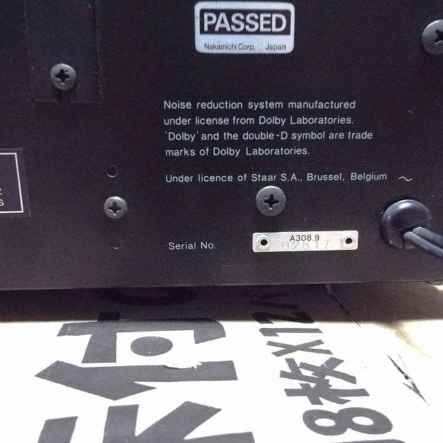 SON様用_不動_美品_NAKAMICHI_カセットテープデッキ_480Z