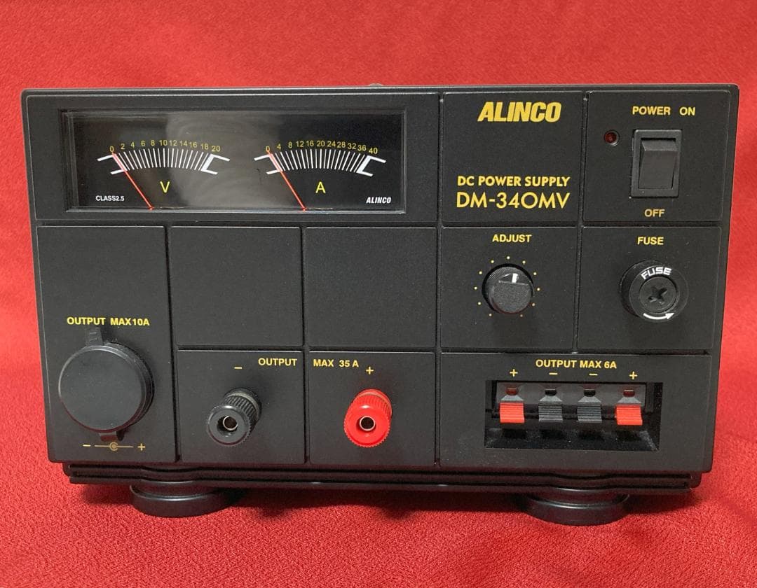 【安定化電源 アルインコ ⅮＭ－３４０ＭＶ】美品