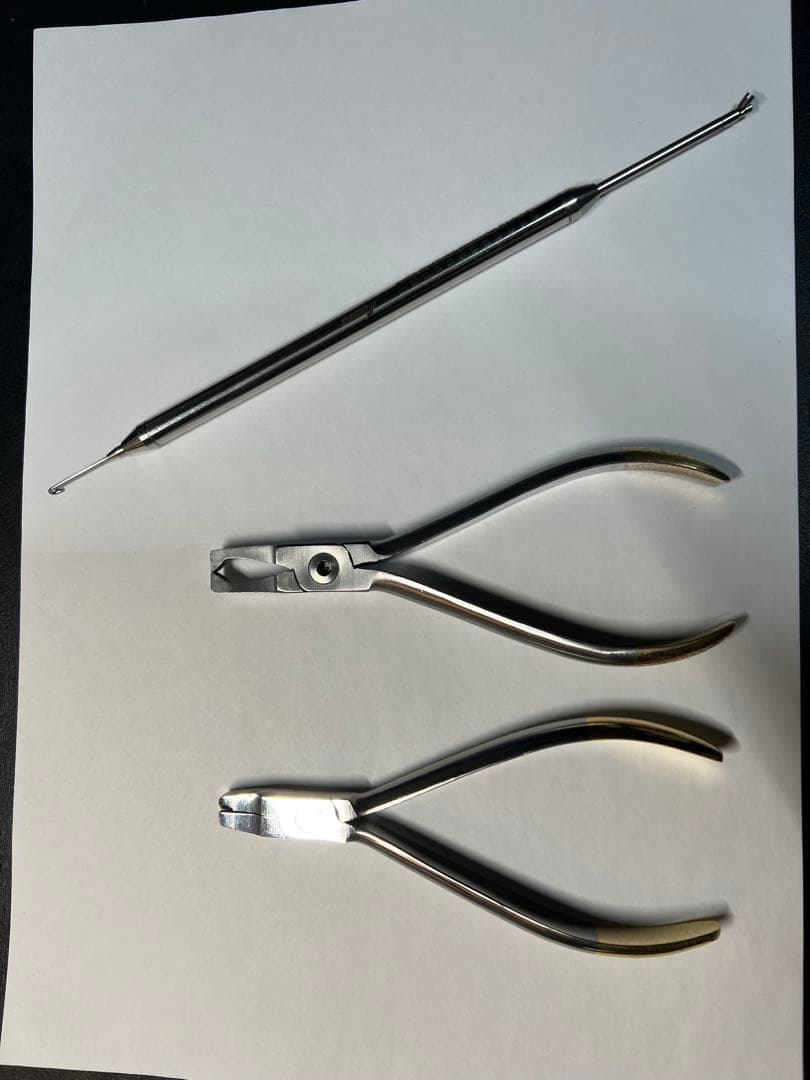 歯科　歯列矯正　テンションゲージ　バネばかり