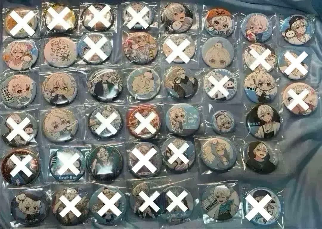 ドズル社　おらふくん　缶バッジ　まとめ売り